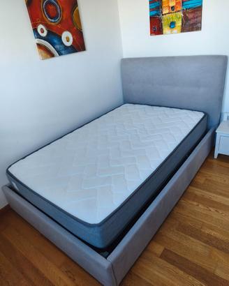 Letto una piazza e mezza con contenitore