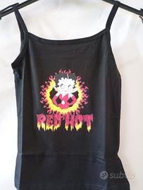 Betty Boop top canotta large 