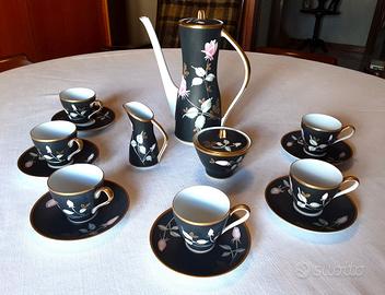 Servizio da caffè in porcellana Sevres da 6 pz.