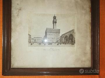 stampe Città Palermo e Firenze