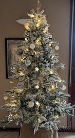 Albero di Natale innevato 180 cm
