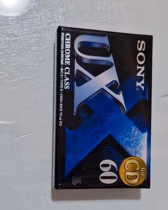 Sony UX60 Cassetta audio Type II IEC II Chrome