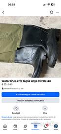 Stivali pesca LINEA EFFE