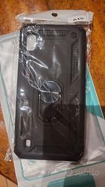 COVER SAMSUNG A10 NERA + PELLICOLA CERAMICS