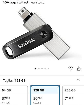 PENNA USB IPHONE Ix pand Flash Drive go NUOVA