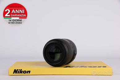 Nikon 105mm f2.8 G ED VR Micro 2 ANNI DI GARANZIA