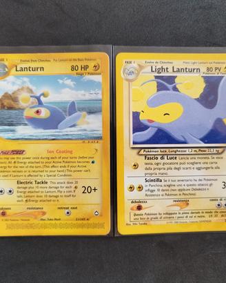 carte Pokemon lanturn aquapolis neo destiny lotto
