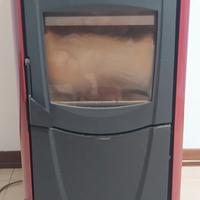 Stufa a pellet "EXTRAFLAME" Mod. Preziosa Steel