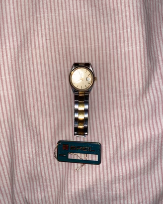 Orologio Breil accaio bicolore+scatola originale