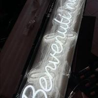 Scritta luminosa led
