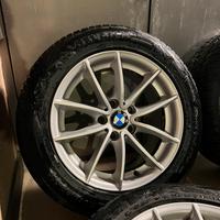 Cerchi BMW Gomme Invernali 225/55/17 al 80%