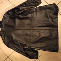 Giacca lunga pelle vintage