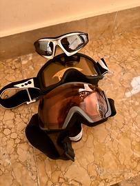 Maschere e occhialini  neve