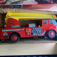 Gioco latta fire engine camion pompieri japan