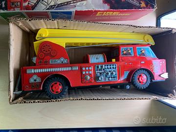 Gioco latta fire engine camion pompieri japan
