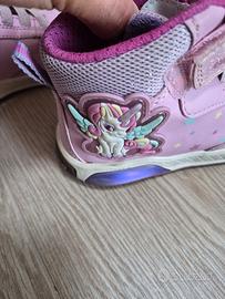 Scarpe Sneakers Bimba GEOX Respira con Luci n°29