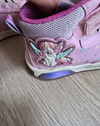 Scarpe Sneakers Bimba GEOX Respira con Luci n°29