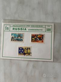 Francobolli russia commemorativi 1965