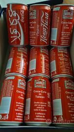 lattine da collezione vuote