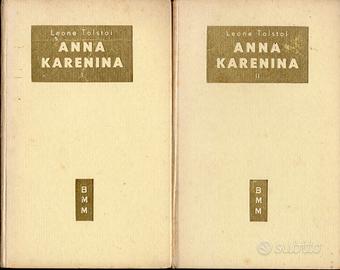 Tolstoi, Anna Karenina, Mondadori (2 volumi) 1952