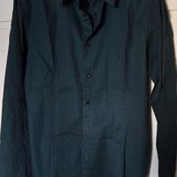 Camicia uomo/ragazzo  colore verde bottiglia