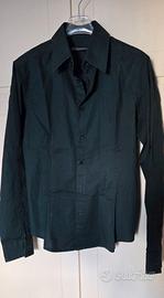 Camicia uomo/ragazzo  colore verde bottiglia