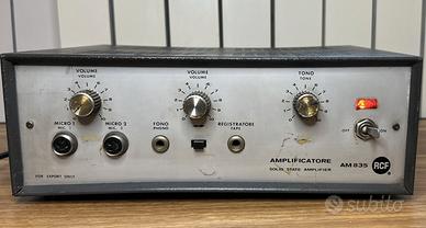 RCF AM 835 Amplificatore Vintage Solid State 35W R
