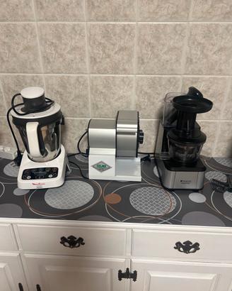 Robot da cucina grattuggia e etrattore