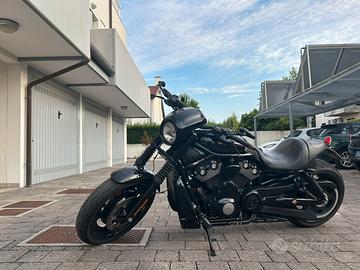 Harley Davidson night road