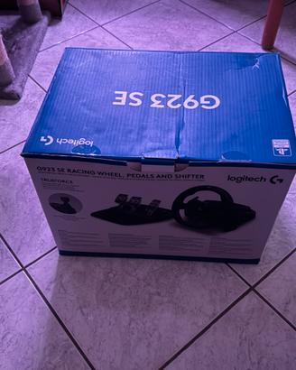 Logitech G923 +cambio come nuovo usato 1 settimana