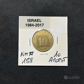 Collectible Coin 10 Agorot (1984-2017) KM# 158 🇮🇱