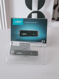 Crucial P3 2TB NVMe M.2 (98% su CrystalDiskInfo)
