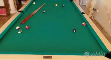 biliardo restaldi appena laccato avorio