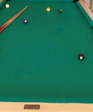 biliardo restaldi appena laccato avorio