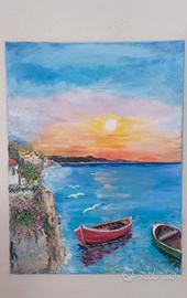 quadro "mare" 30 x 40 