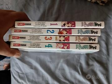 Manga da 1 a 4 Il Coniglio Nero