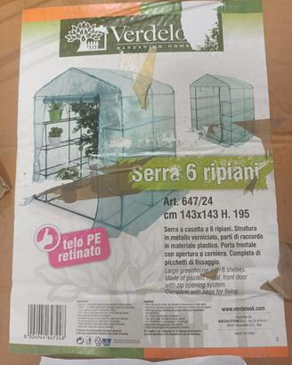 Serra componibile, completa di copertura