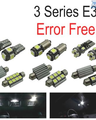 KIT 16 LAMPADE LED INTERNE BMW SERIE 3 E36 SEDAN C
