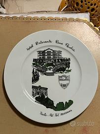 Piatto da collezione Rocca Pendice