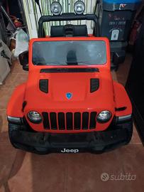 jeep elettrica con telecomando