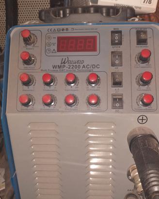 Saldatrice hobby Tig ACDC taglio plasma elettrodo