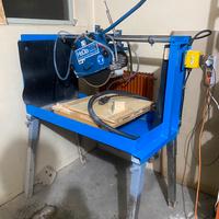 Sega circolare ad acqua + dischi taglio