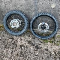 cerchi ruote gomme malguti hm beta fantic