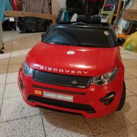 RangeRover bambini elettrica con schermo touch mp4