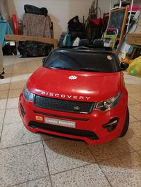 RangeRover bambini elettrica con schermo touch mp4