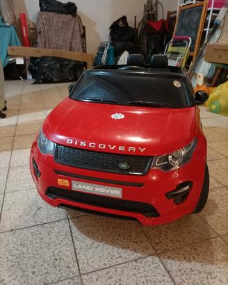 RangeRover bambini elettrica con schermo touch mp4