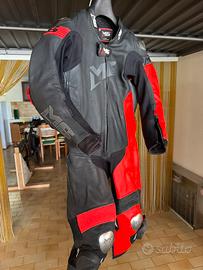 Tuta moto M6 pelle bovino
