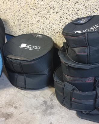 kit borse imbottite per  batteria