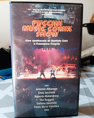 VHS Puccini Music Comix Show Musical