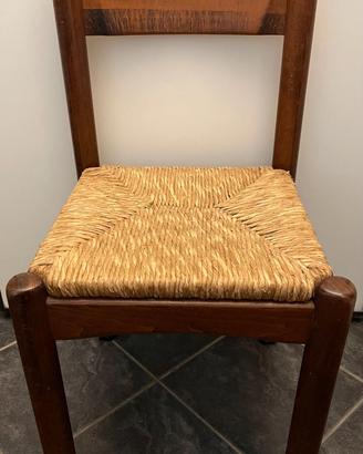 Sedie legno anni 60 originali